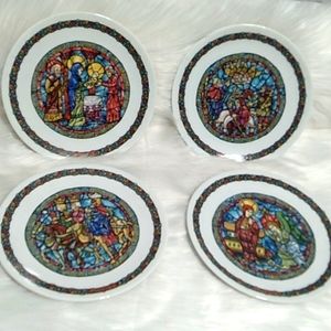 SALE!RARE! Porcelain Premiere Edition D'arceau-Limoges Images Of Christ Set Of 4